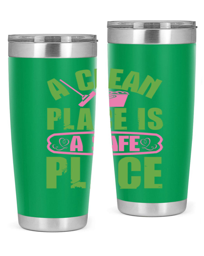 A clean place is a safe place Style 50#- cleaner- Cotton Tank