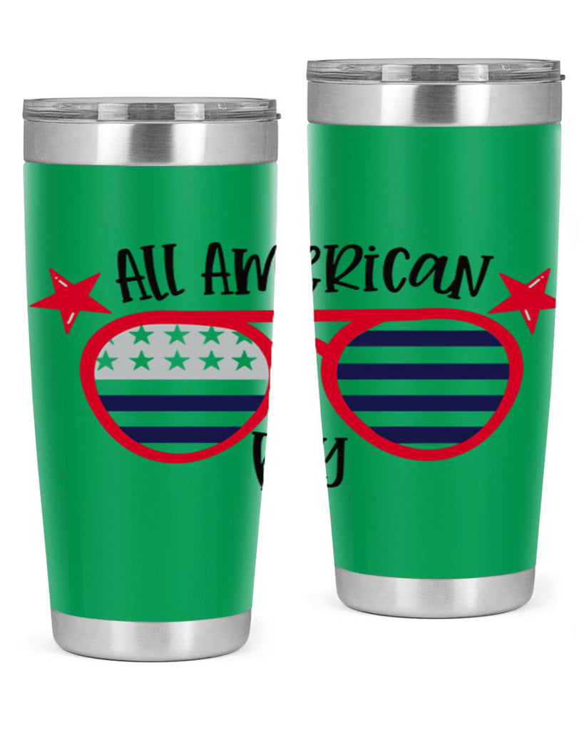 All American Boy Style 141#- Fourt Of July- Tumbler