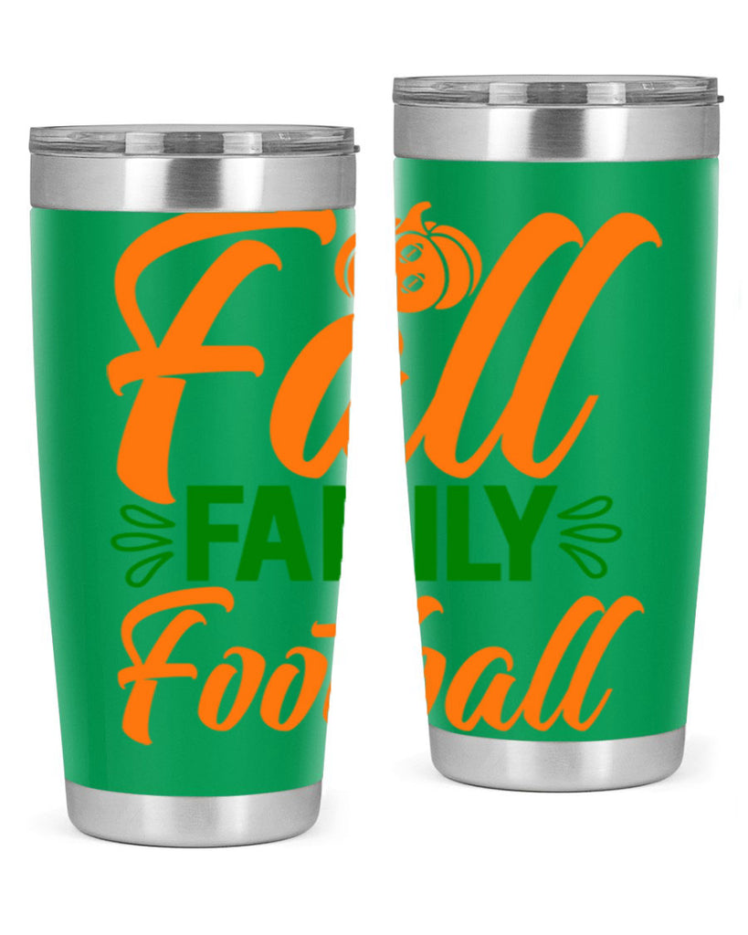 Fall Family Football 98#- fall- Tumbler