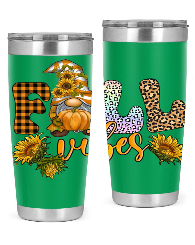 FallVibesFallGnome 164#- fall- Tumbler