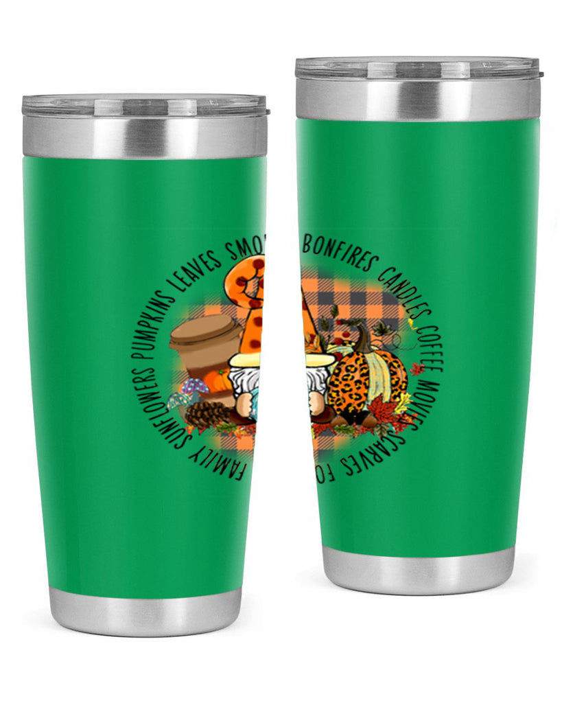 FallVibesGnome 165#- fall- Tumbler
