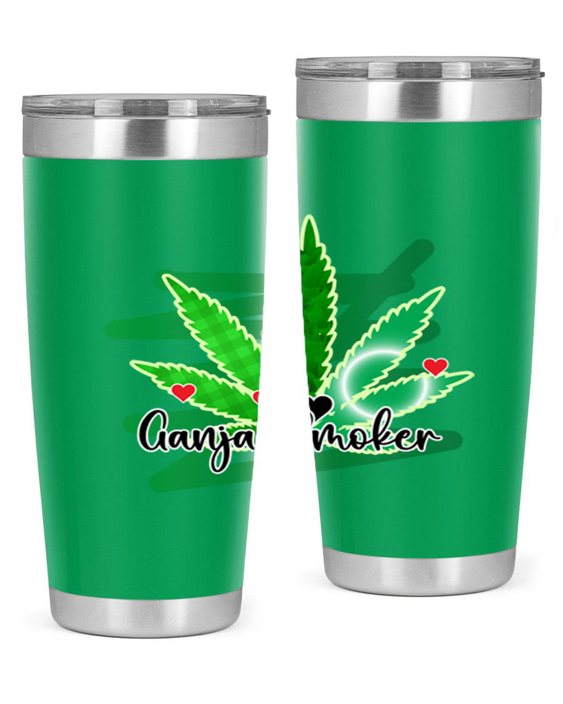 Ganja Smoker 88#- marijuana- Tumbler