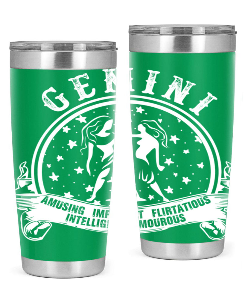 Gemini 10#- zodiac- Tumbler