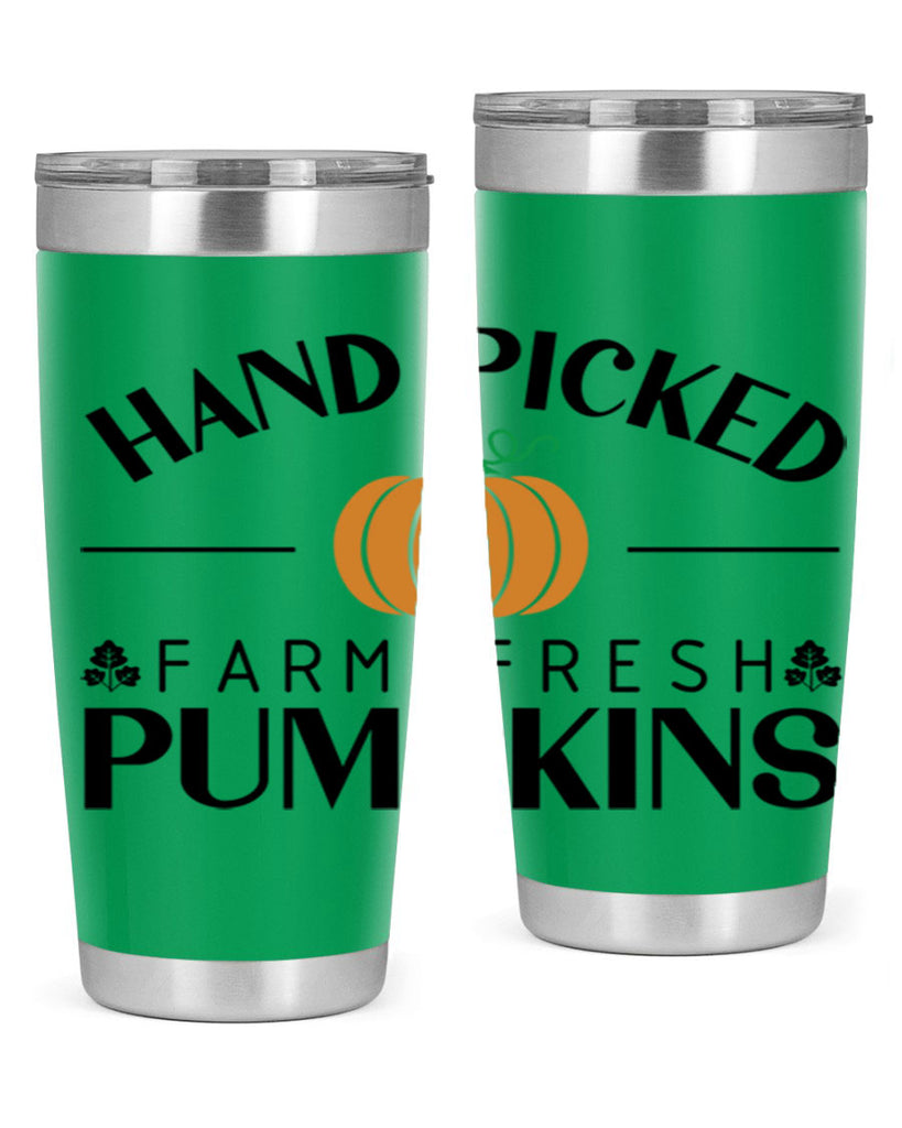 Hand Picked Farm Fresh Pumpkins 215#- fall- Tumbler