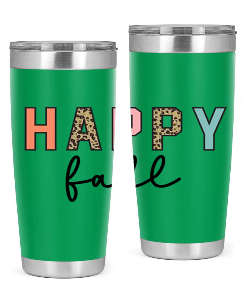 Happy fall 221#- fall- Tumbler