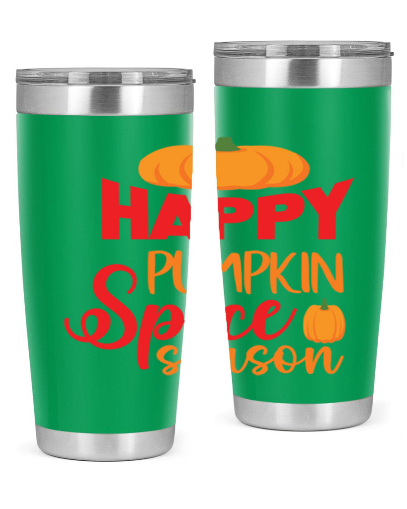 HappyPumpkinSpiceSeason 259#- fall- Tumbler