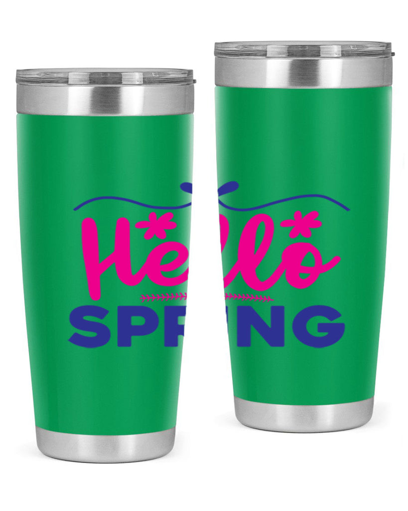 Hello Spring 212#- spring- Tumbler