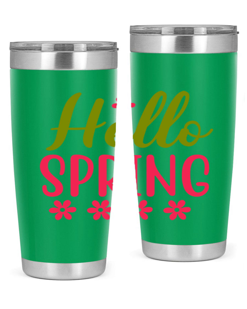 Hello Spring 213#- spring- Tumbler