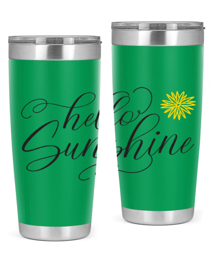 Hello Spring Lettering201#- spring- Tumbler