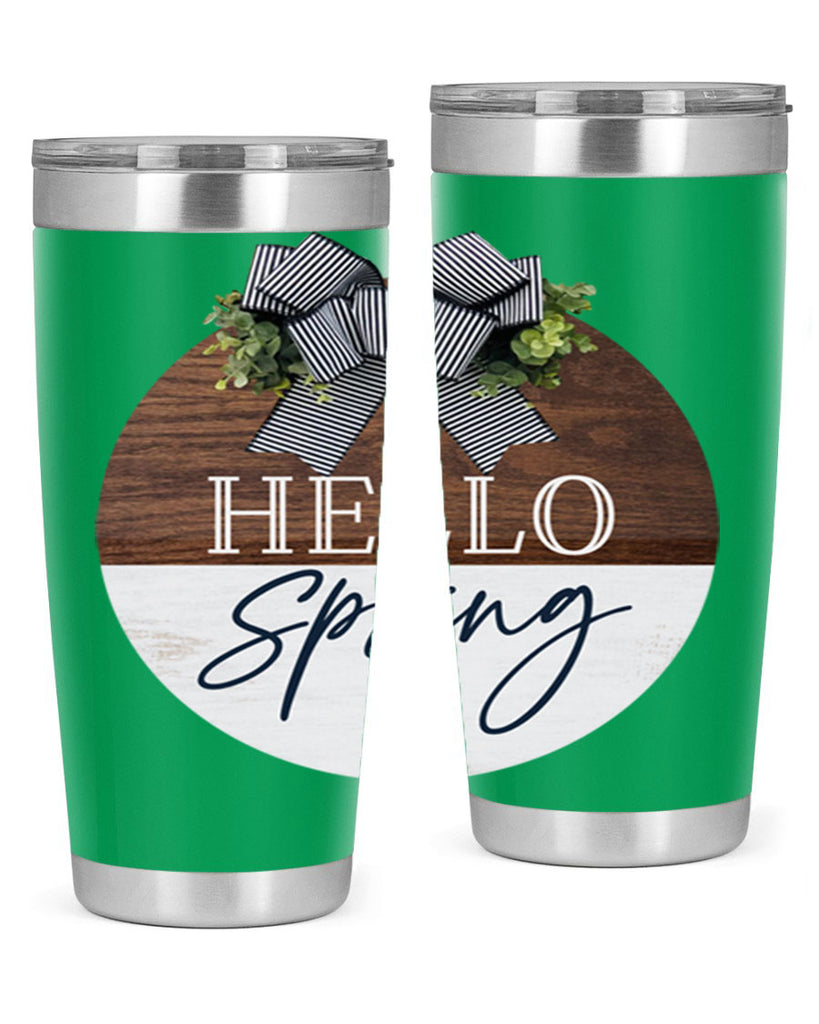 Hello Spring basic Mockup187#- spring- Tumbler