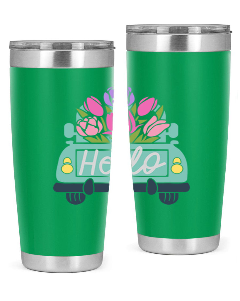 Hello Truck218#- spring- Tumbler