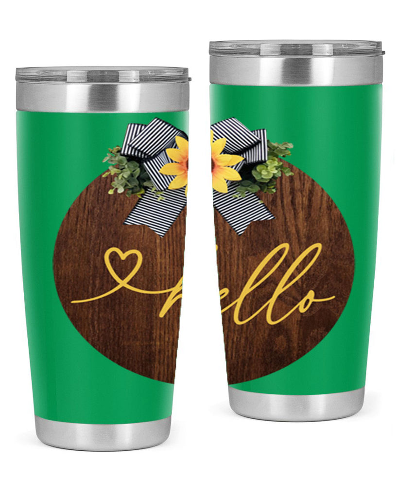 Hello heart Mockup182#- spring- Tumbler