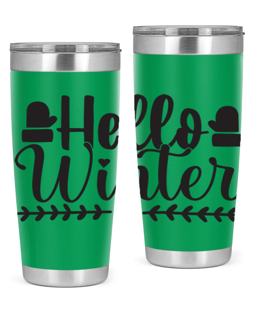 Hello winter 184#- winter- Tumbler