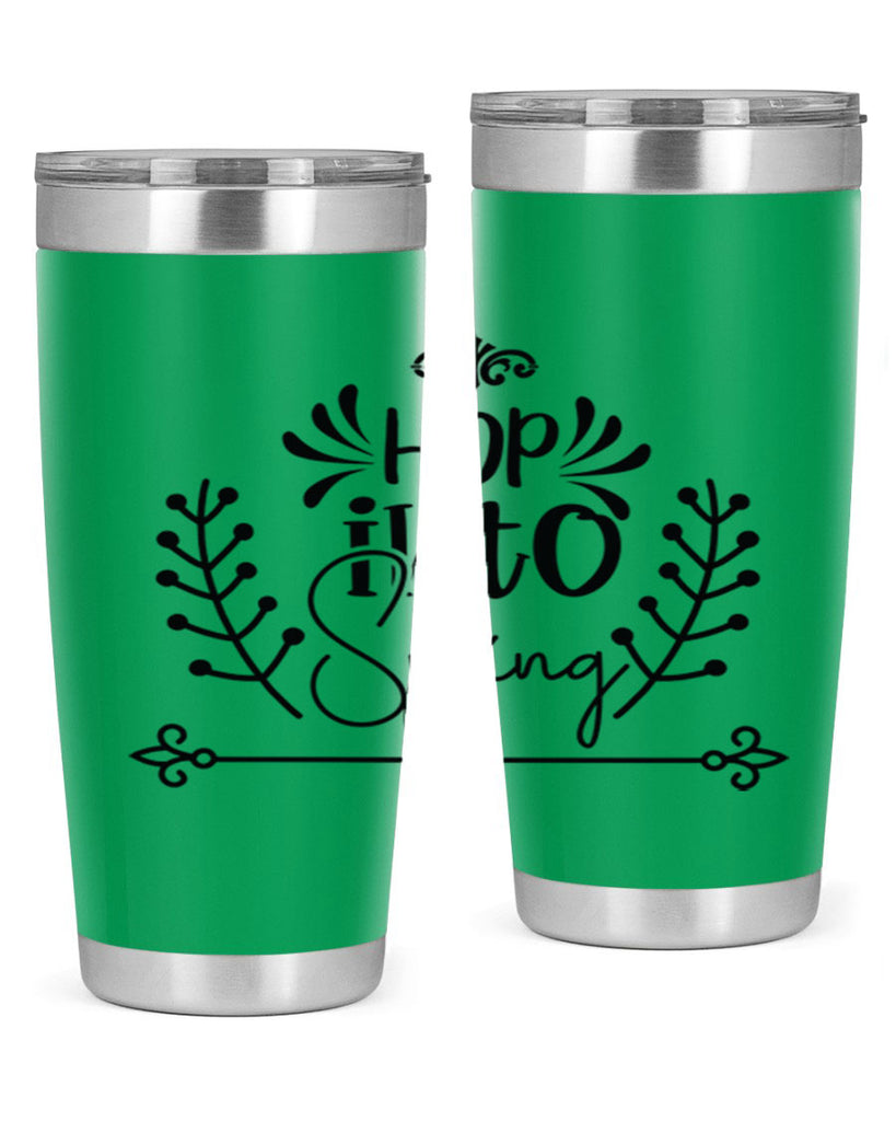 Hop into Spring 248#- spring- Tumbler