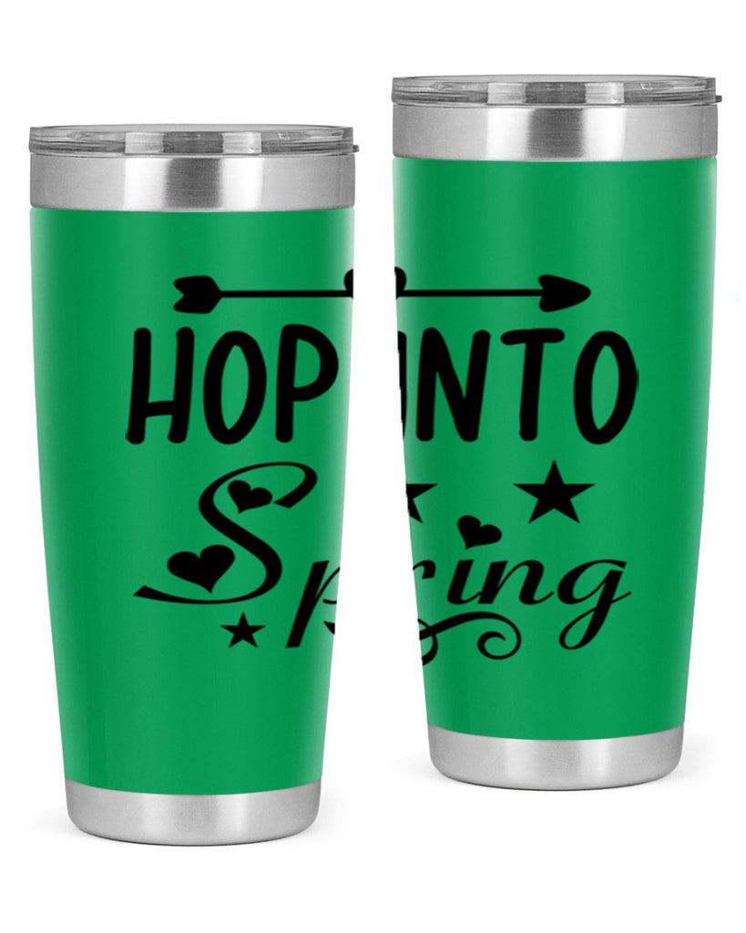 Hop into Spring 249#- spring- Tumbler