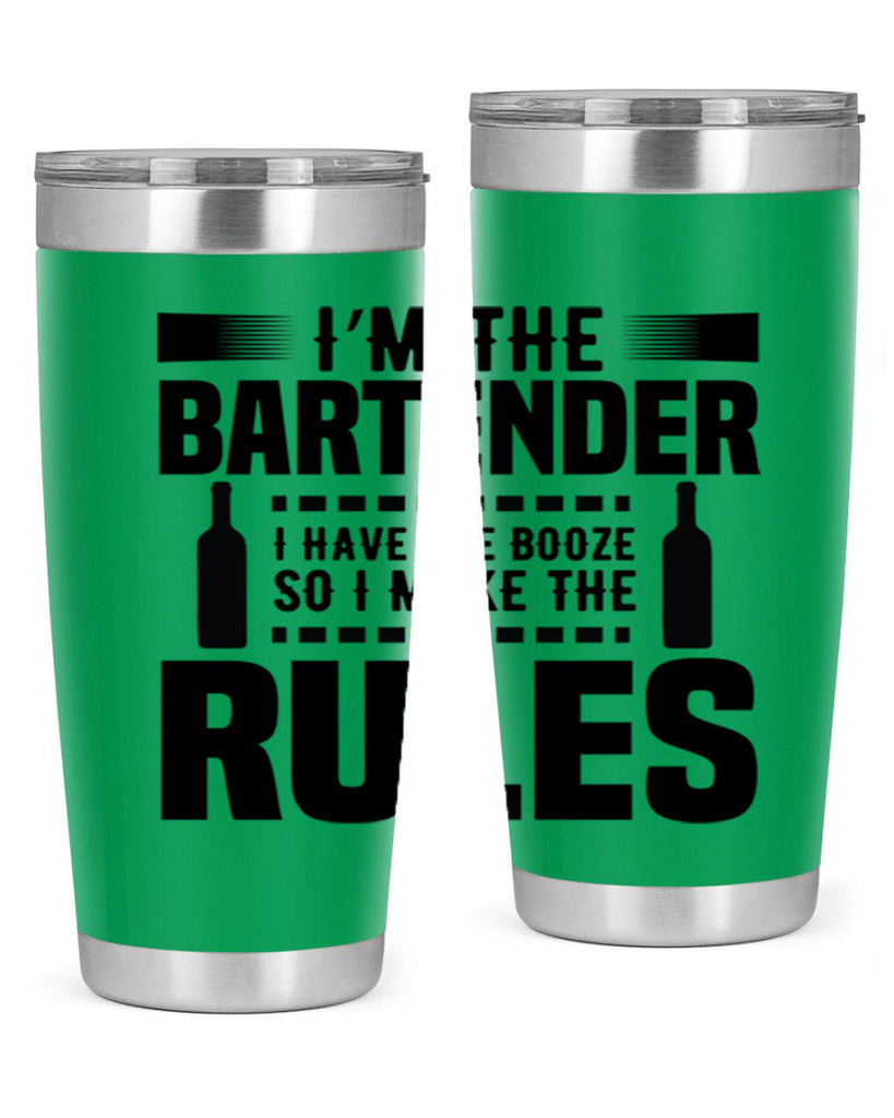 I am the Bartender Style 2#- bartender- tumbler