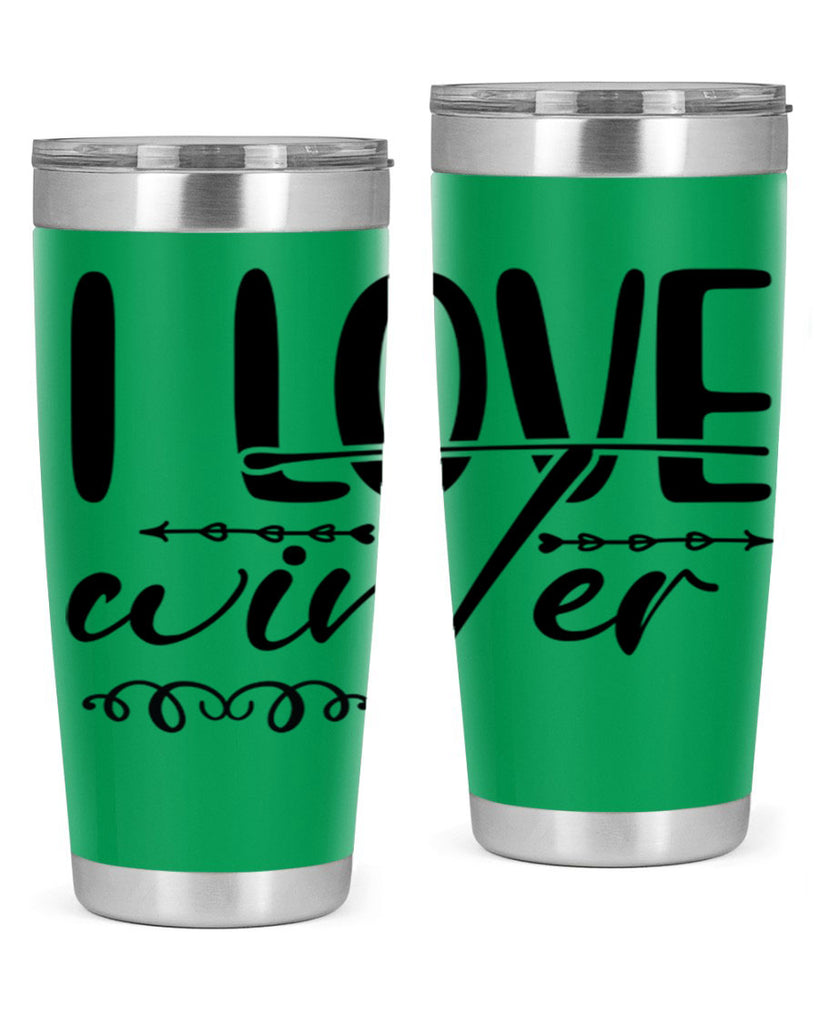 I love winter 243#- winter- Tumbler