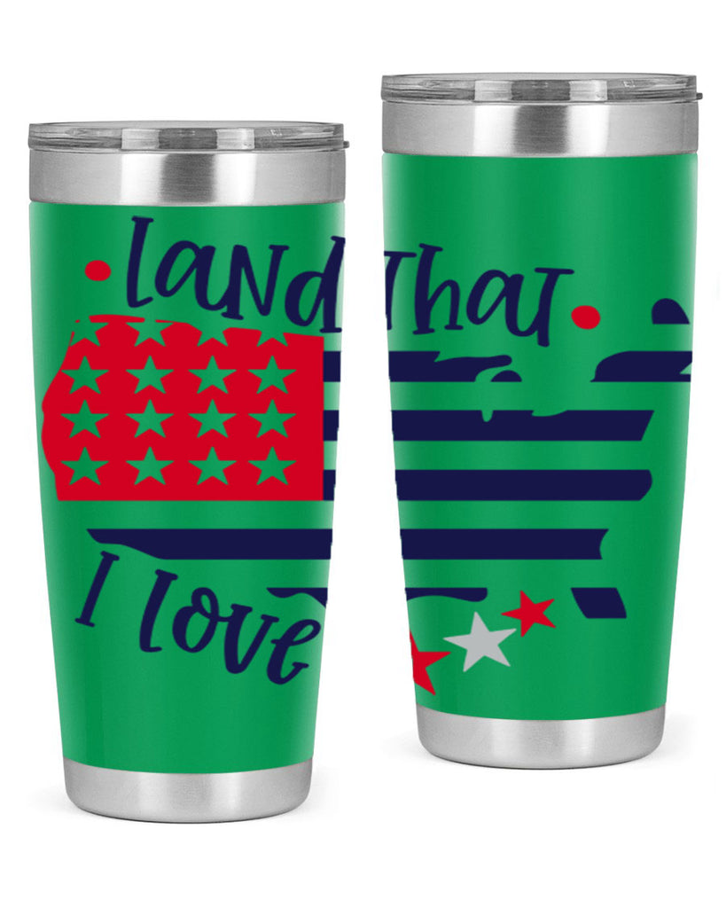 Land That I Love Style 158#- Fourt Of July- Tumbler
