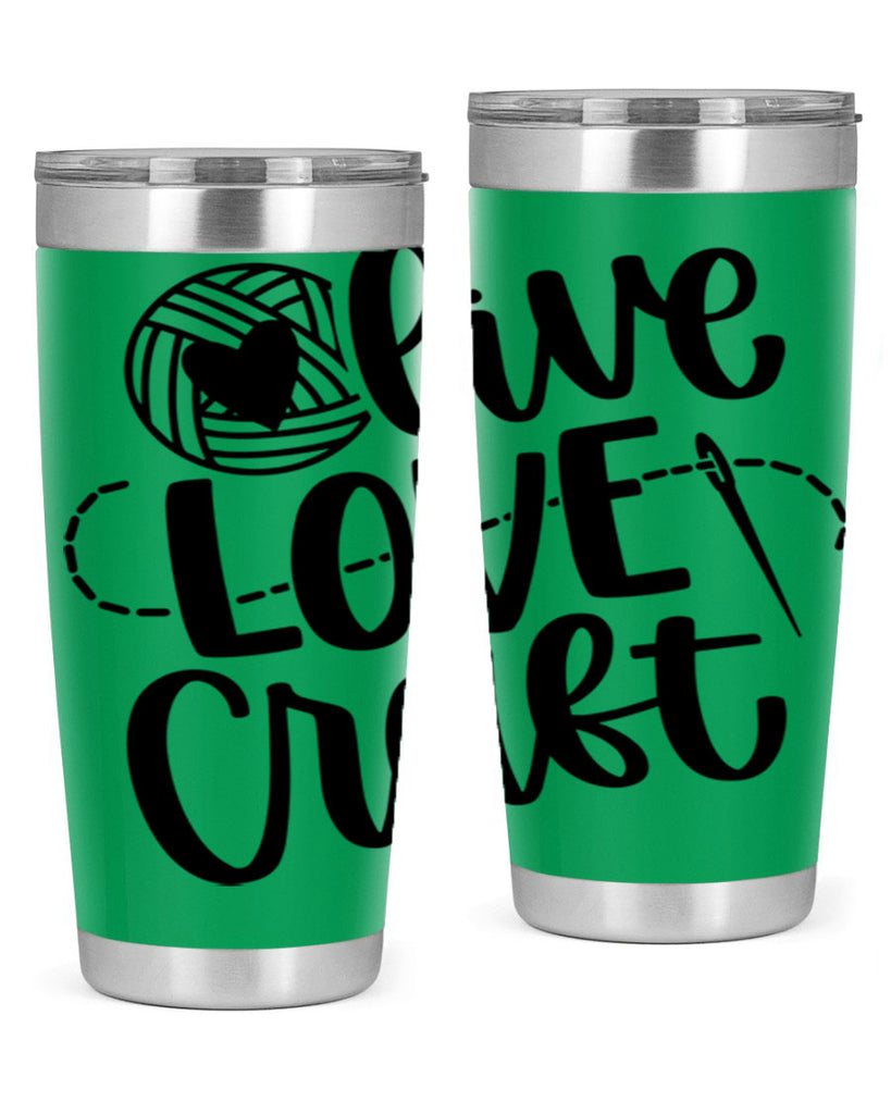 Live Love Craft 15#- crafting- Tumbler