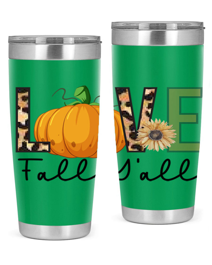 Love FALL YAll 410#- fall- Tumbler
