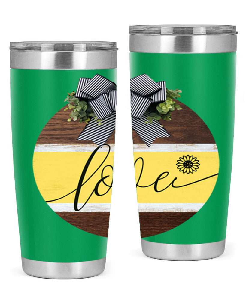 Love and daisy Mockup326#- spring- Tumbler