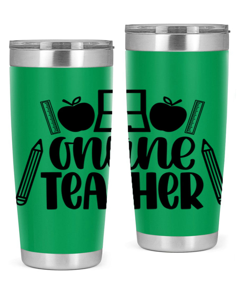 Online Teacher Style 61#- teacher- tumbler