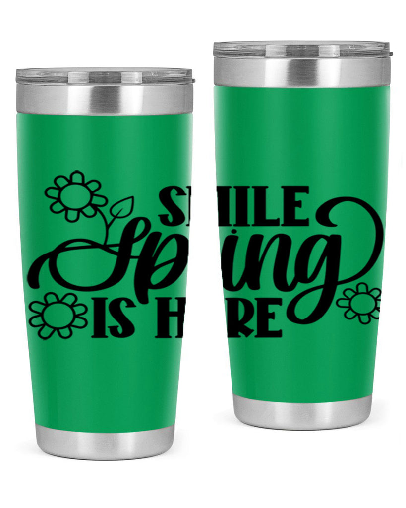 PNG_Smile Spring Is Here395#- spring- Tumbler