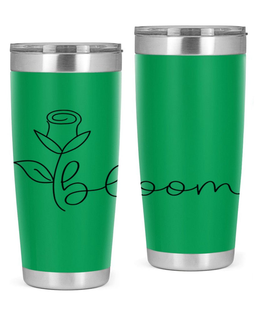 Rosebud line bloom400#- spring- Tumbler