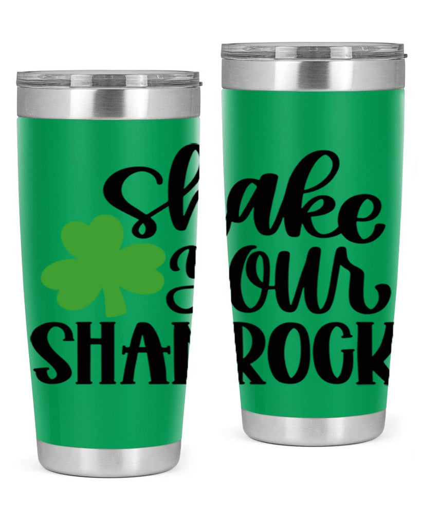 Shake Your Shamrock Style 33#- St Patricks Day- Tumbler