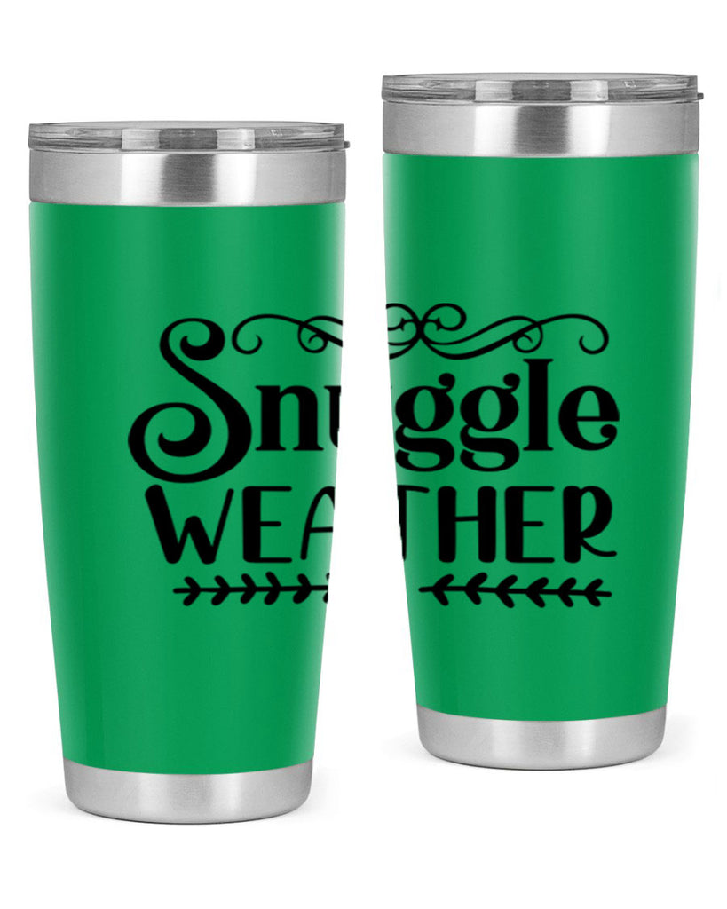 Snuggle Weather 387#- winter- Tumbler