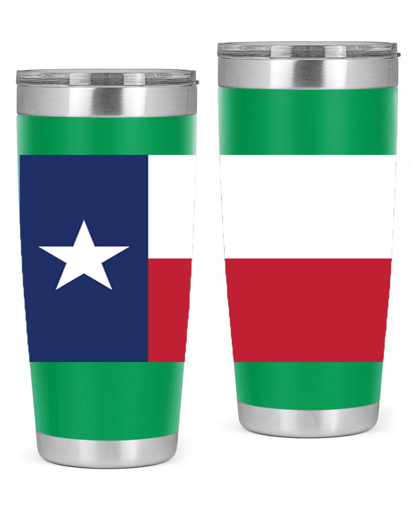 Texas 9#- Us Flags- Tumbler