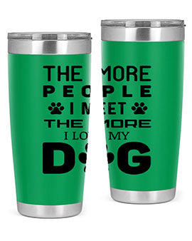 The More People Style 2#- dog- Tumbler