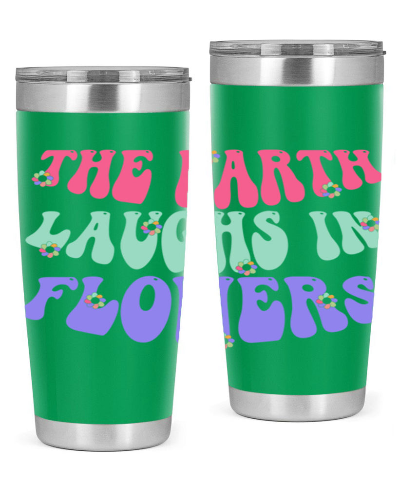 The earth laughs in flowers 532#- spring- Tumbler