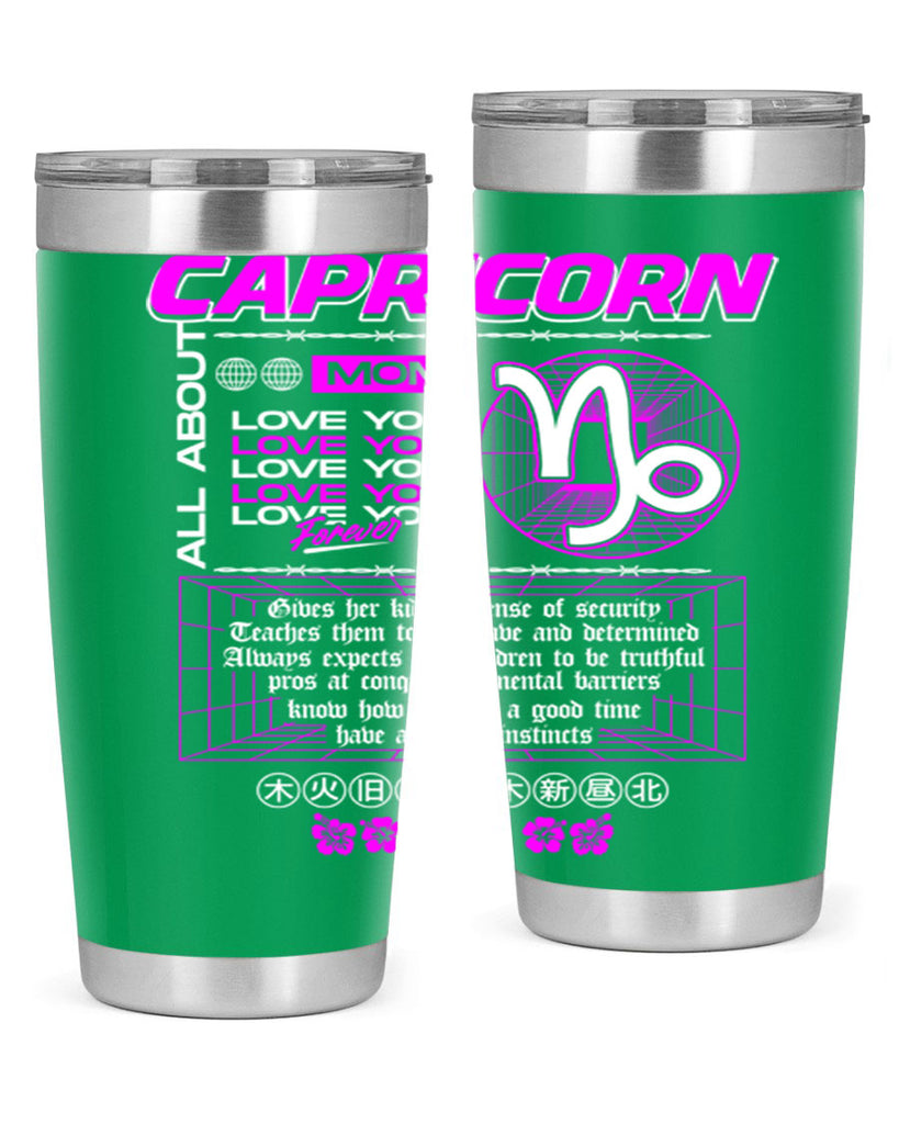 capricorn 208#- zodiac- Tumbler
