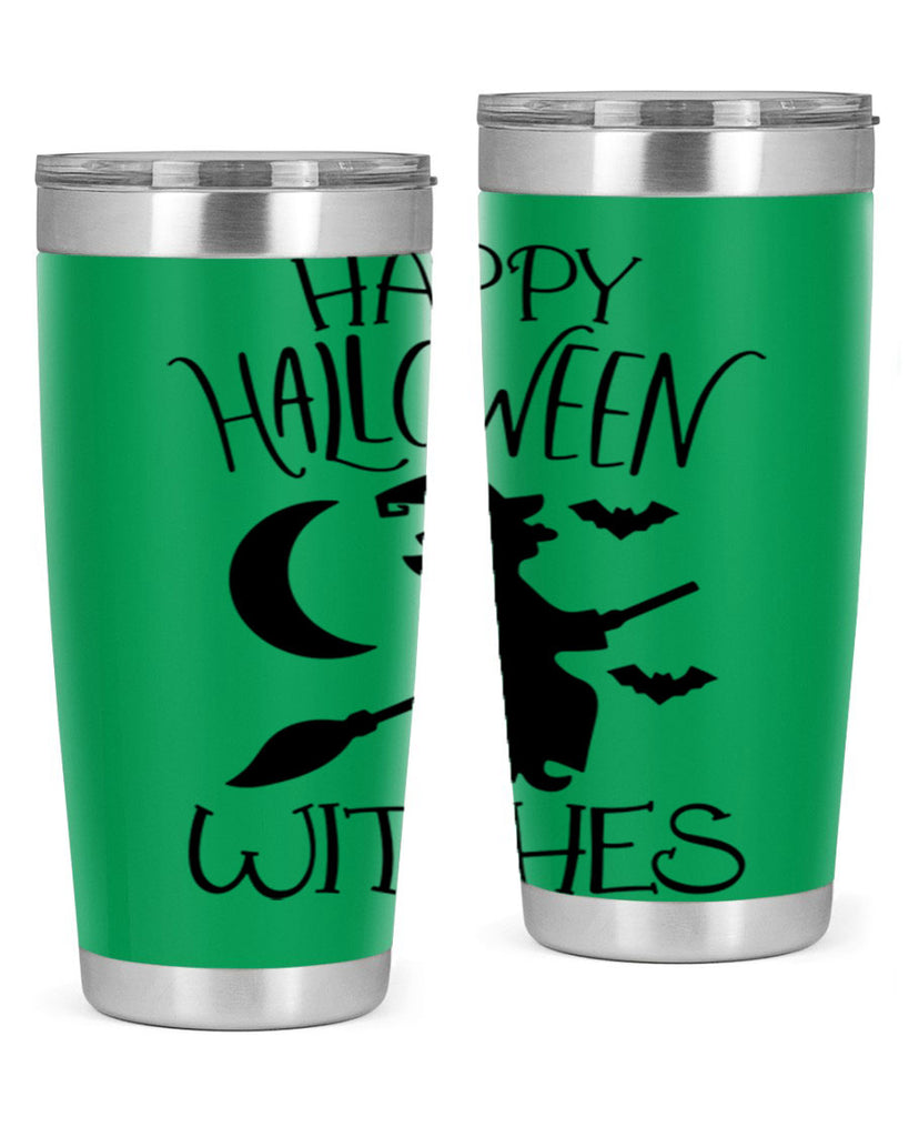happy halloween witches 63#- halloween- Tumbler