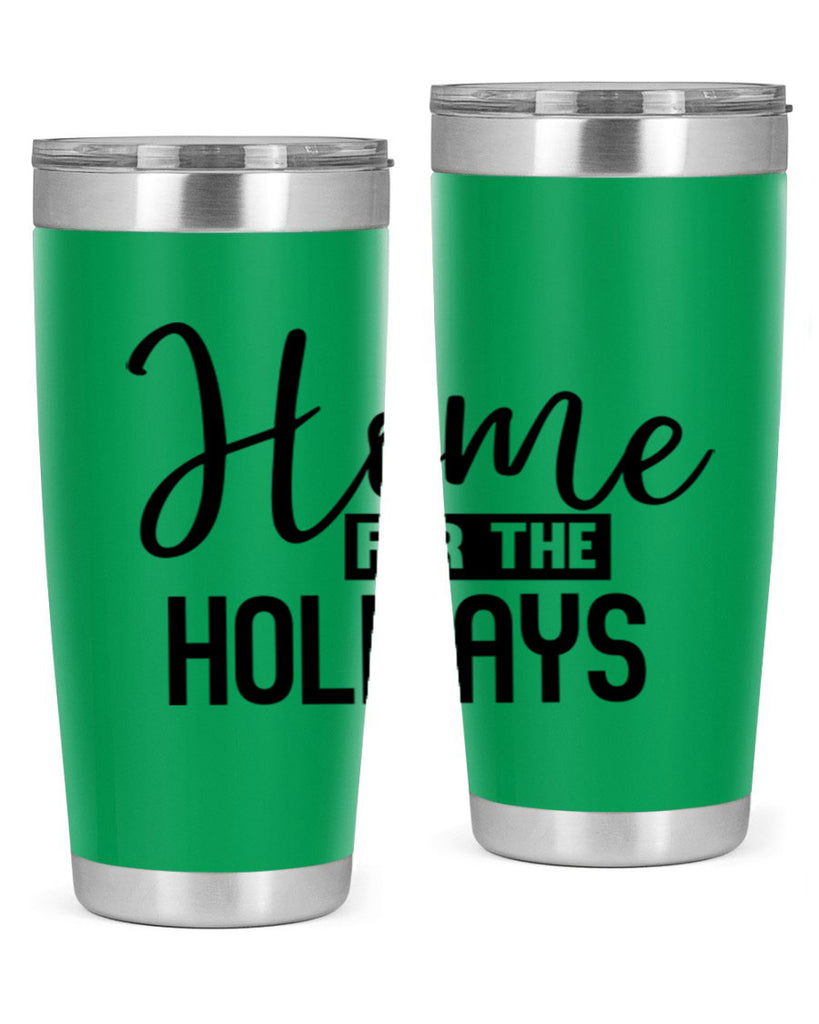 home for the holidays 194#- winter- Tumbler