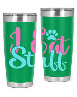 i eat stuff Style 82#- dog- Tumbler