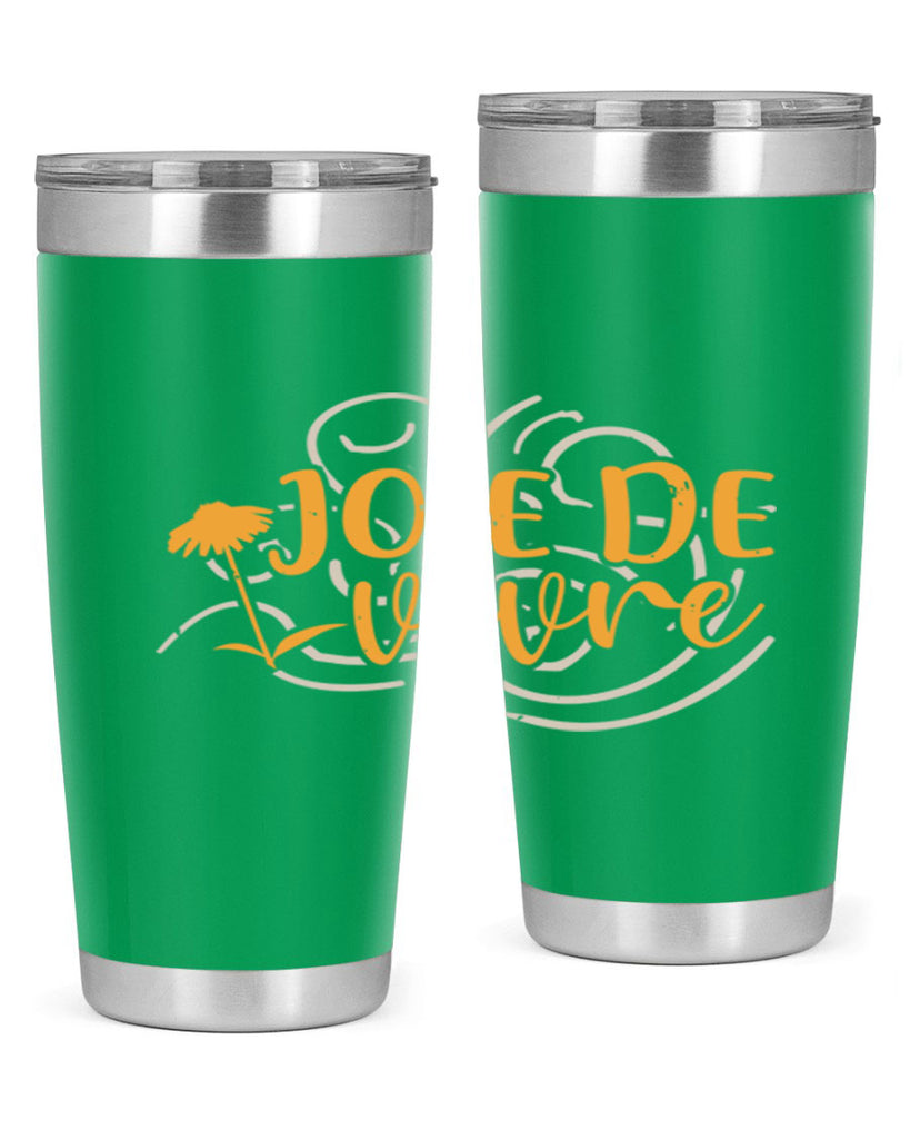 joie de vivre 57#- mardi gras- Tumbler