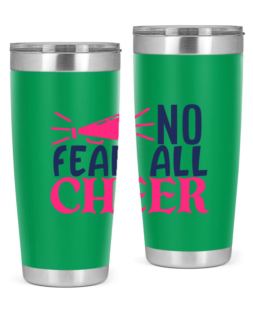 no fear all cheer 1739#- cheer- Tumbler