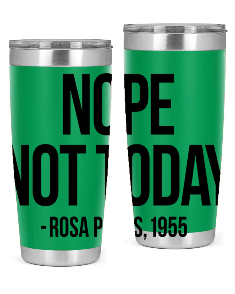 nope not today rosa parks 60#- black words phrases- Cotton Tank