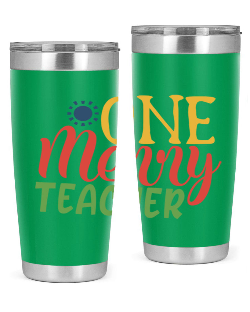 one merry teacher Style 162#- teacher- tumbler