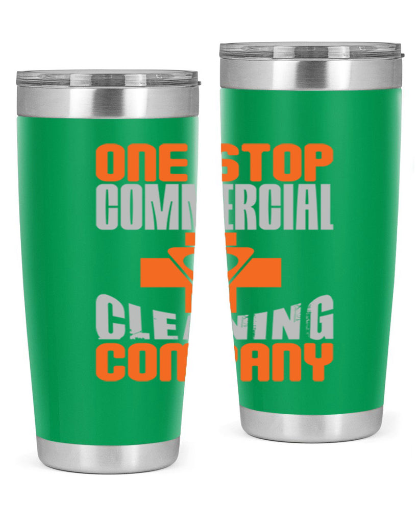one stop commercial cleaning company Style 18#- cleaner- tumbler