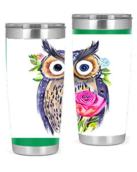 owl 13#- owl- Tumblers