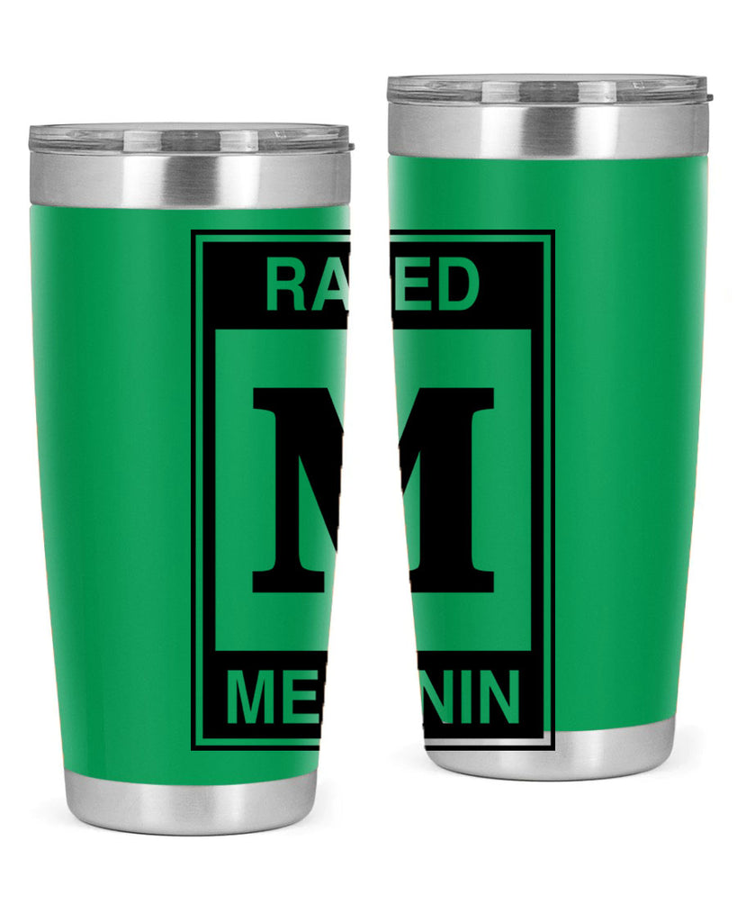 ratedm melanin 44#- black words phrases- Cotton Tank