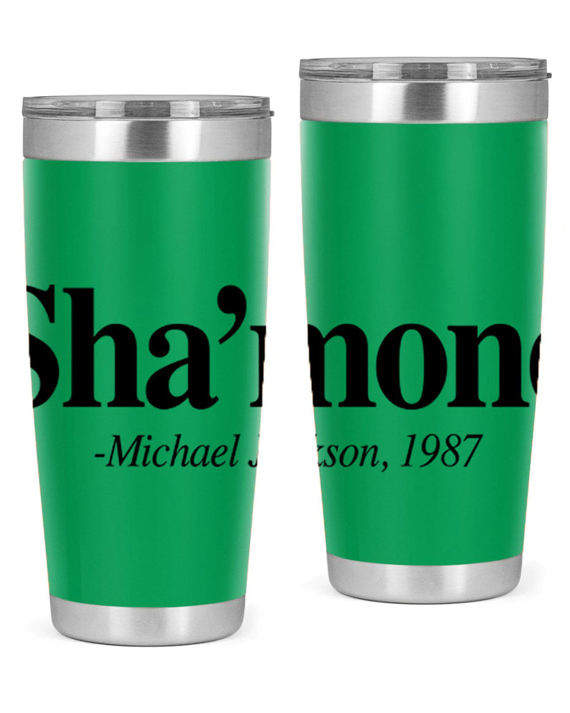 shamone 37#- black words phrases- Cotton Tank