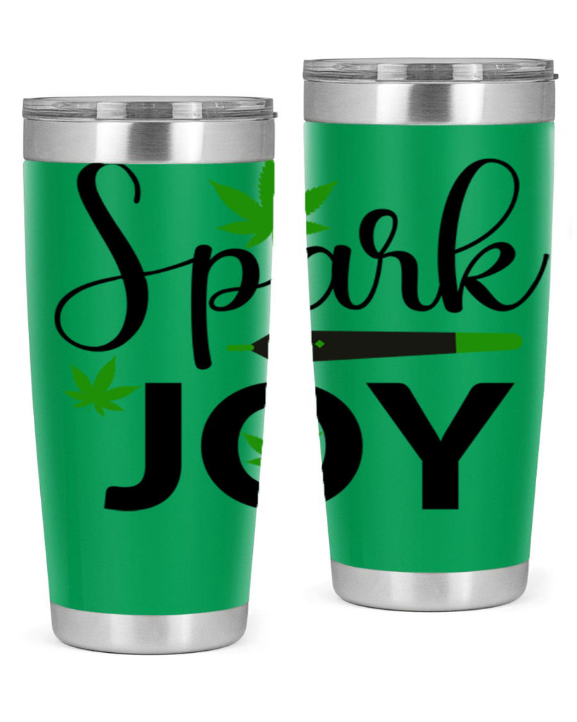 spark joy 250#- marijuana- Tumbler