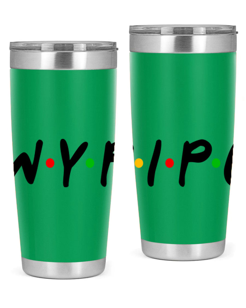 wypipo 7#- black words phrases- Cotton Tank