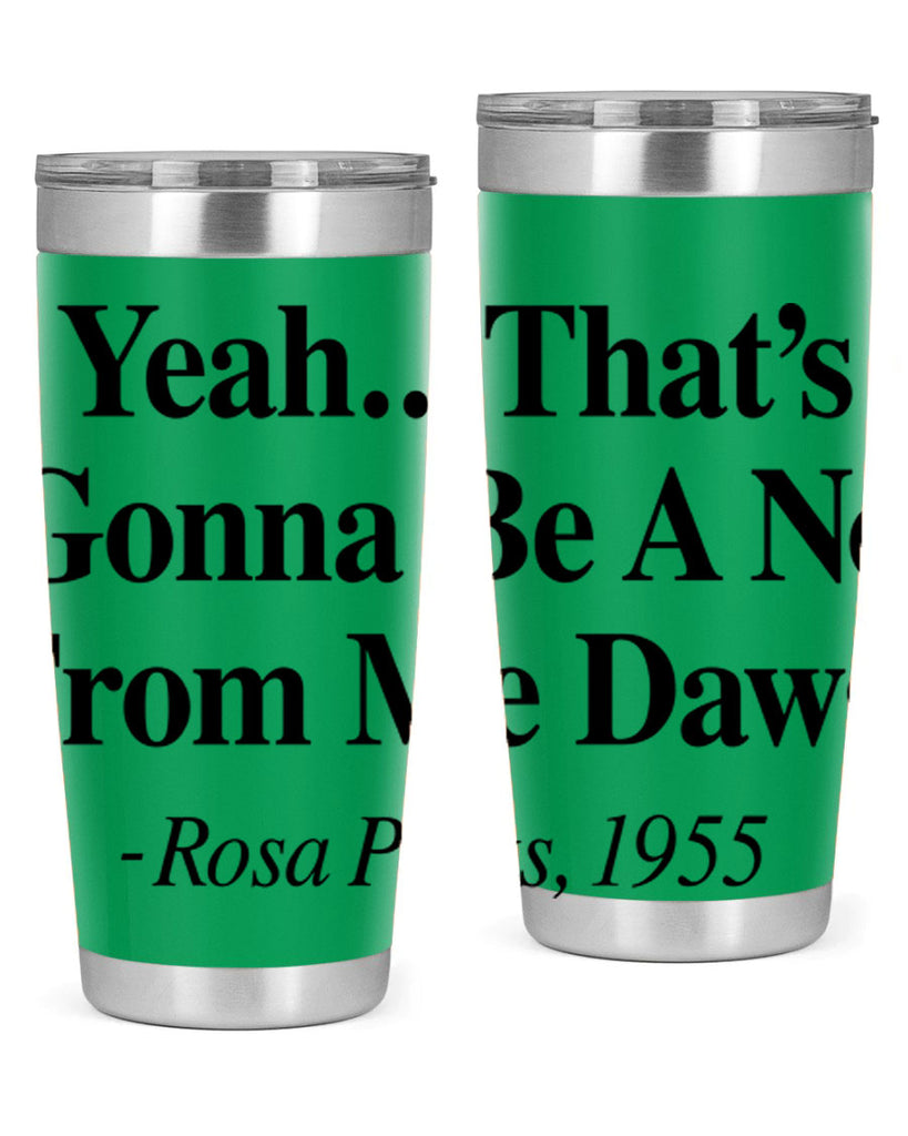 yeah thats gonna be a no from me dawg rosa parks 3#- black words phrases- Cotton Tank