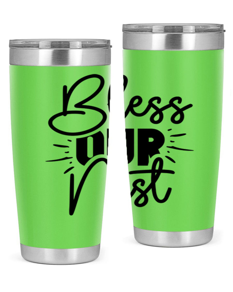 Bless Our Nest 52#- spring- Tumbler