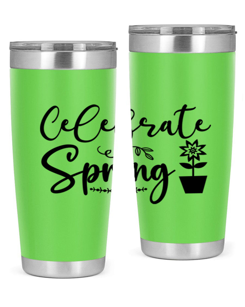 Celebrate Spring 101#- spring- Tumbler